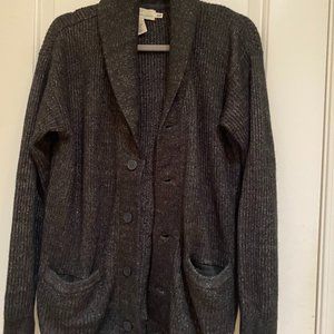 Charcoal grey chunky cardigan from H&M